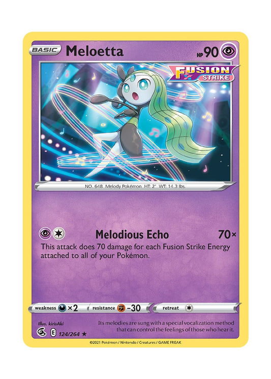 Meloetta (124/264) - Fusion Strike