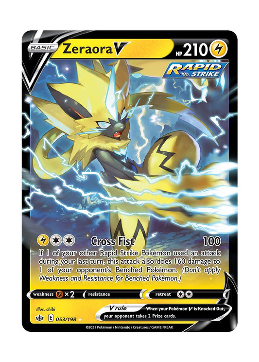 Zeraora V (053/198) - Chilling Reign