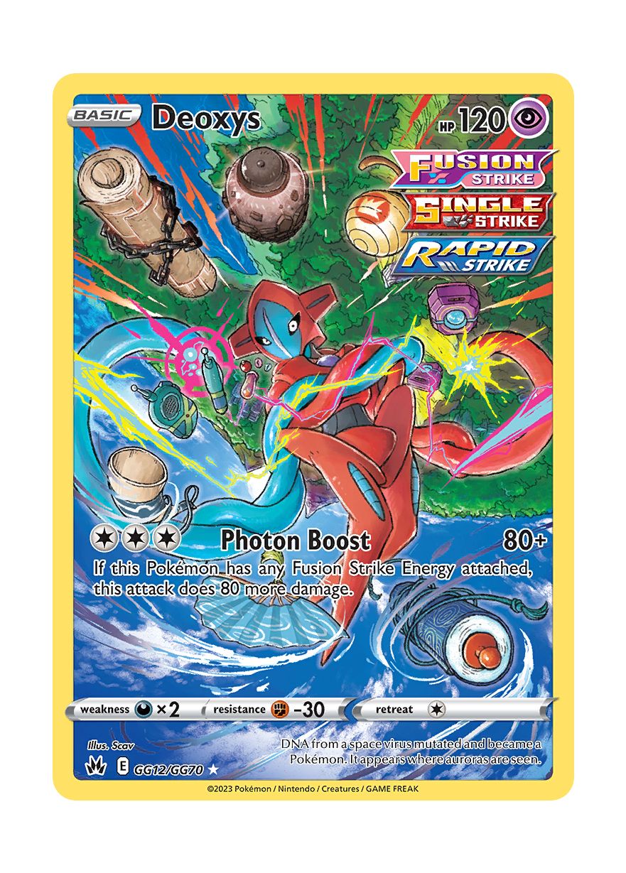 Deoxys (GG12/70) - Crown Zenith Galarian Gallery