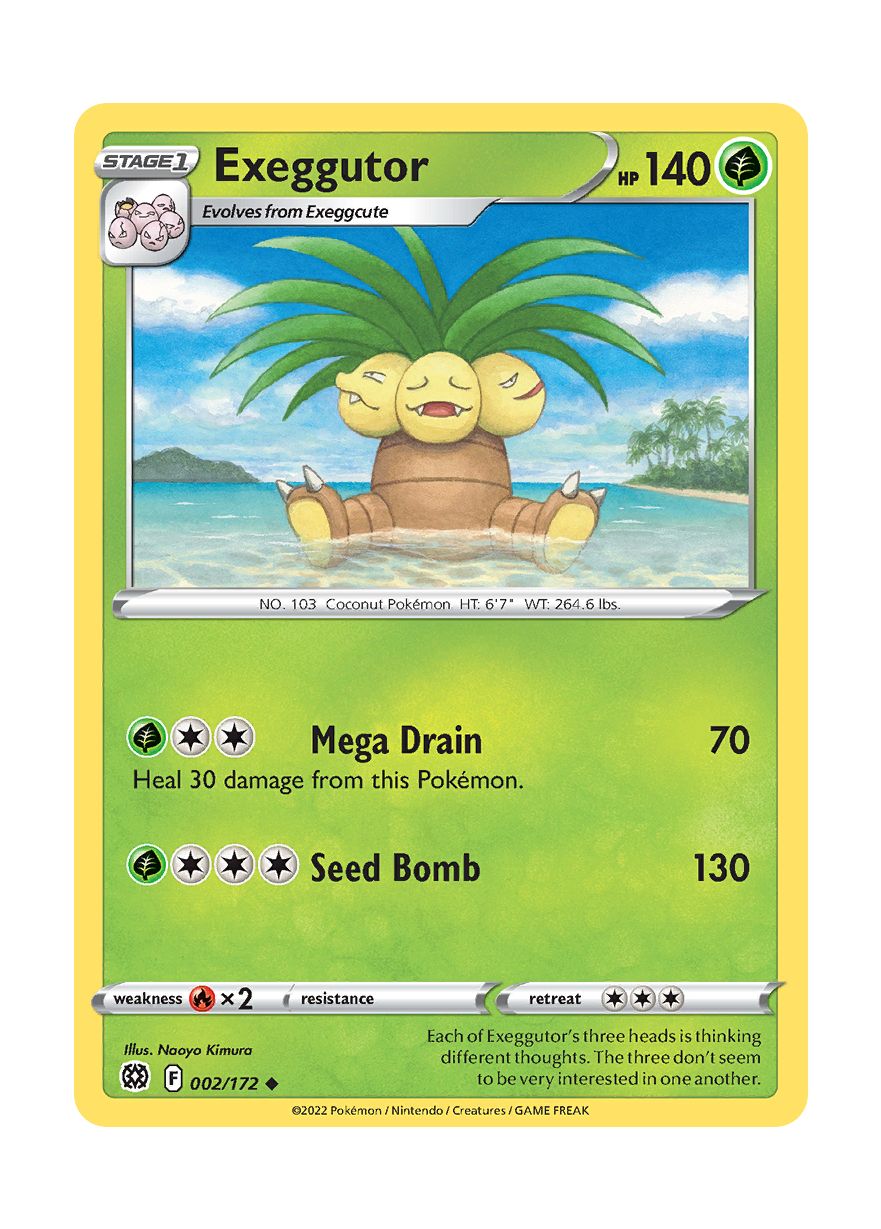 Exeggutor (002/172) - Brilliant Stars