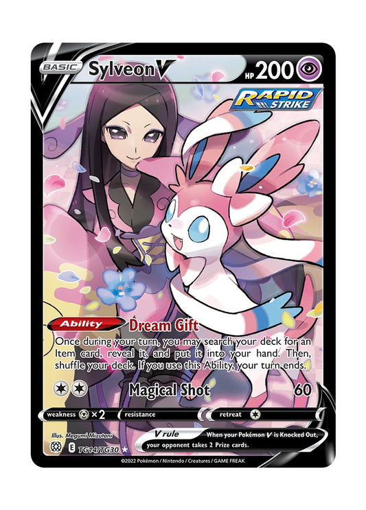 Sylveon V (TG14/30) - Brilliant Stars Trainer Gallery
