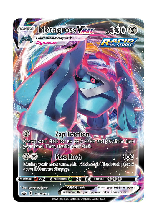 Metagross VMAX (113/198) - Chilling Reign