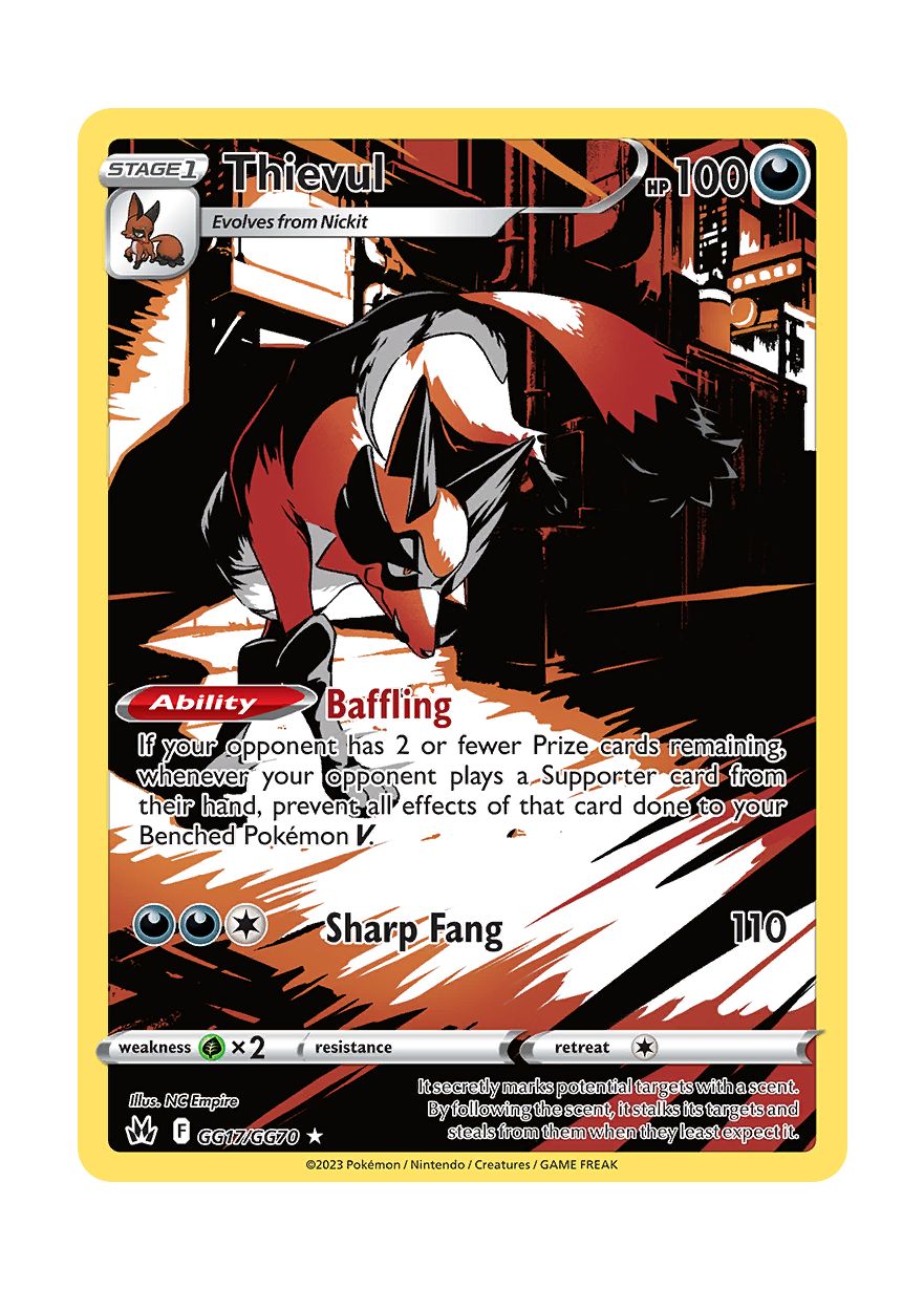 Thievul (GG17/70) - Crown Zenith Galarian Gallery