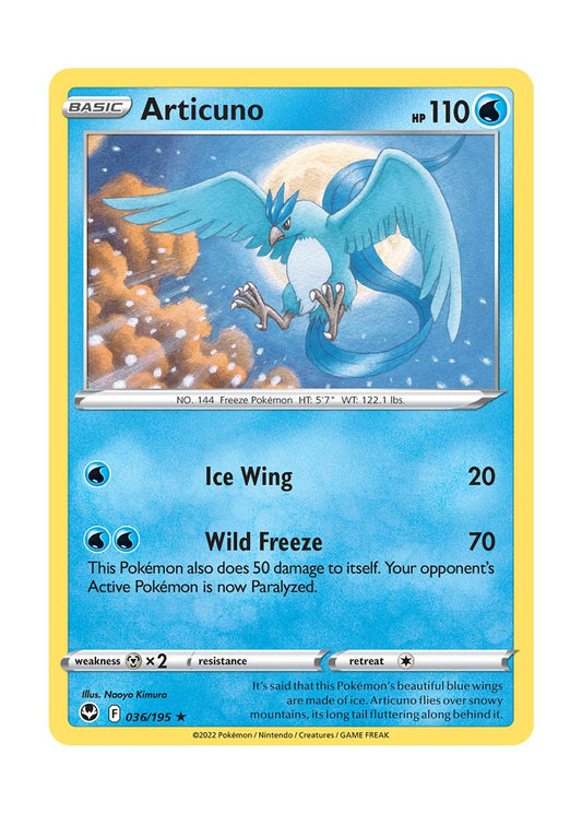 Articuno (036/195) - Silver Tempest