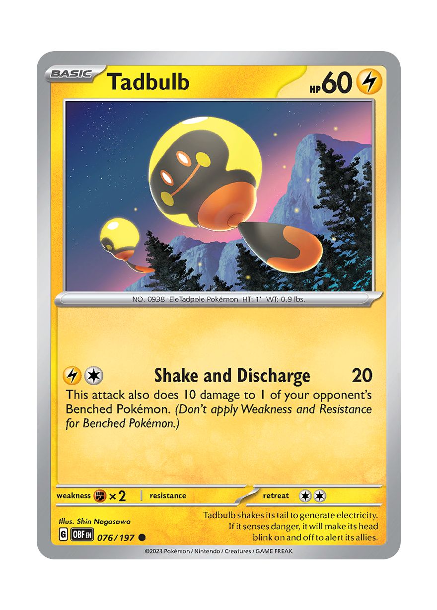 Tadbulb (76/197) - Obsidian Flames