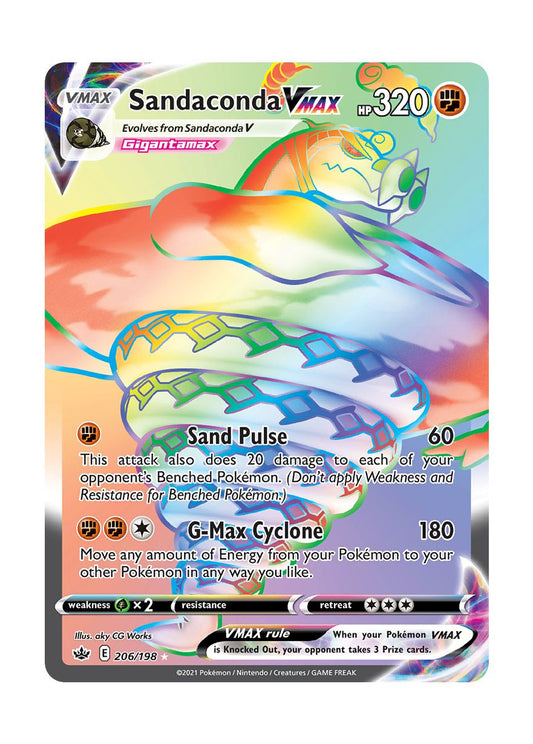 Sandaconda VMAX (206/198) - Chilling Reign