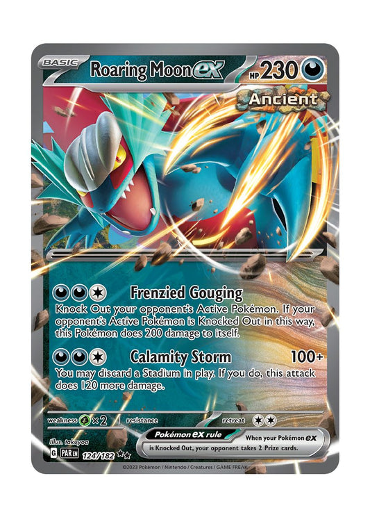 Roaring Moon ex (124/182) - Paradox Rift