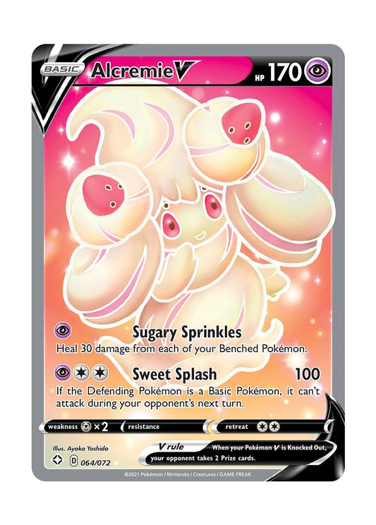 Alcremie V (064/72) - Shining Fates
