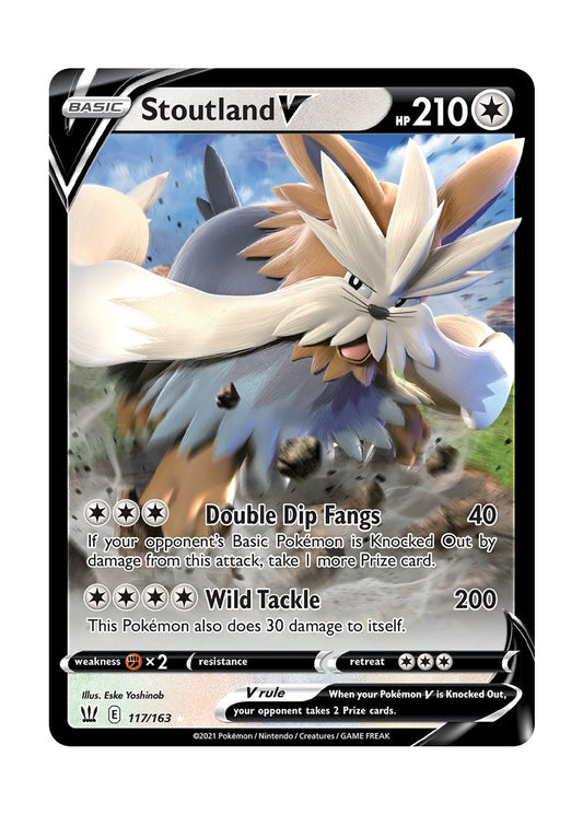Stoutland V (117/163) - Battle Styles