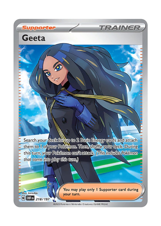 Geeta (218/197) - Obsidian Flames