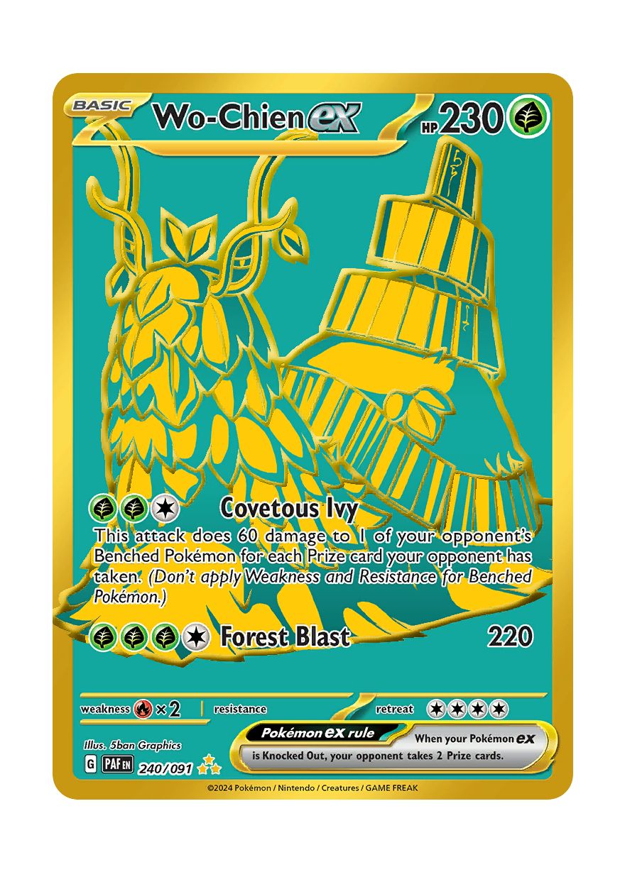 Wo-Chien ex (240/91) - Paldean Fates