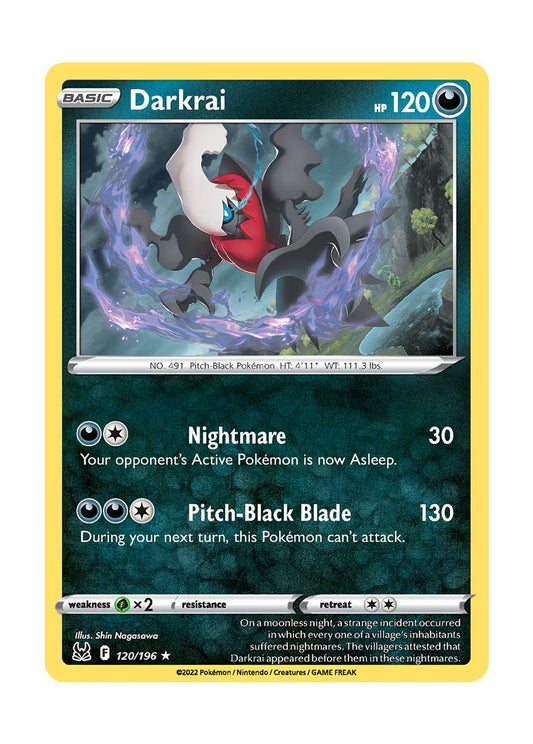 Darkrai (120/196) - Lost Origin