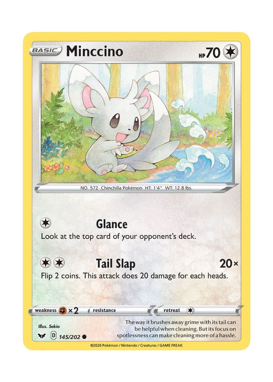 Minccino (145/202) - Sword & Shield