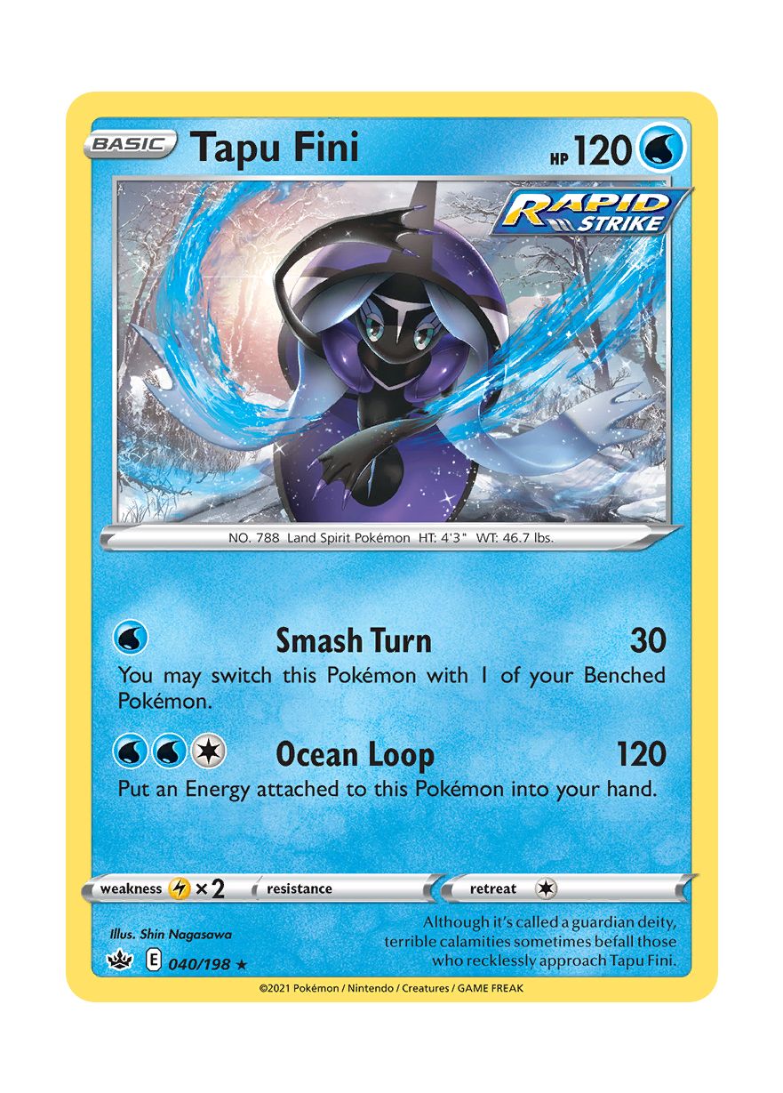 Tapu Fini (040/198) - Chilling Reign