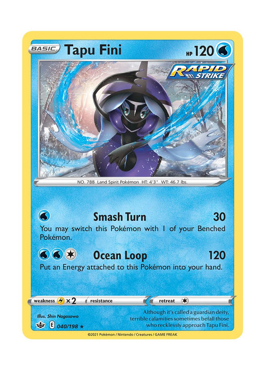 Tapu Fini (040/198) - Chilling Reign