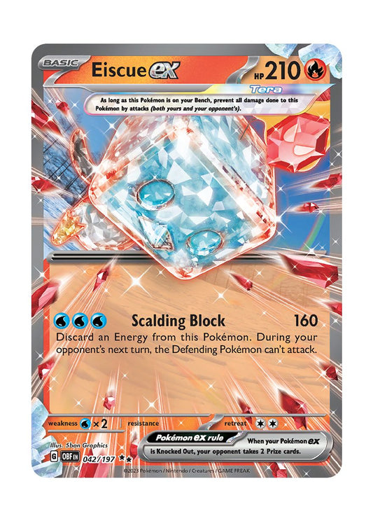 Eiscue ex (42/197) - Obsidian Flames