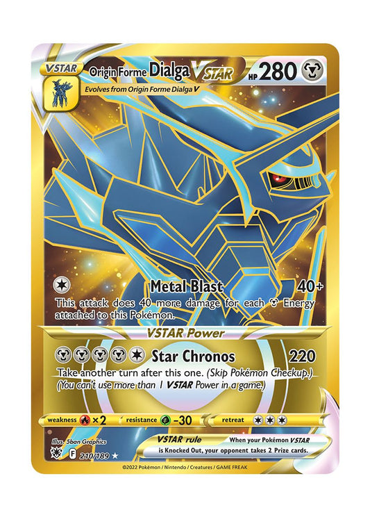 Origin Forme Dialga VSTAR (210/189) - Astral Radiance