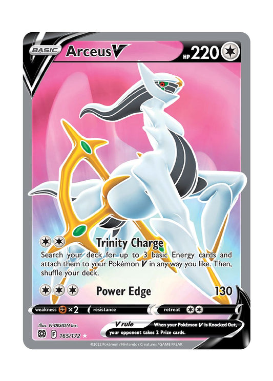 Arceus V (165/172) - Brilliant Stars
