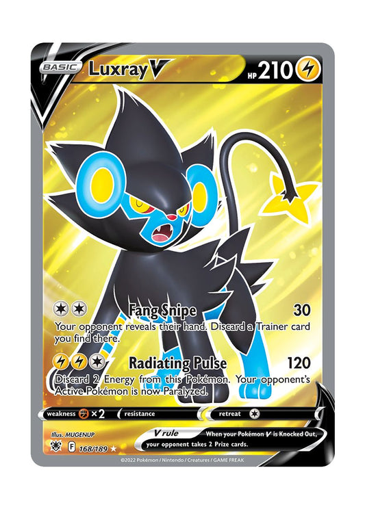 Luxray V (168/189) - Astral Radiance