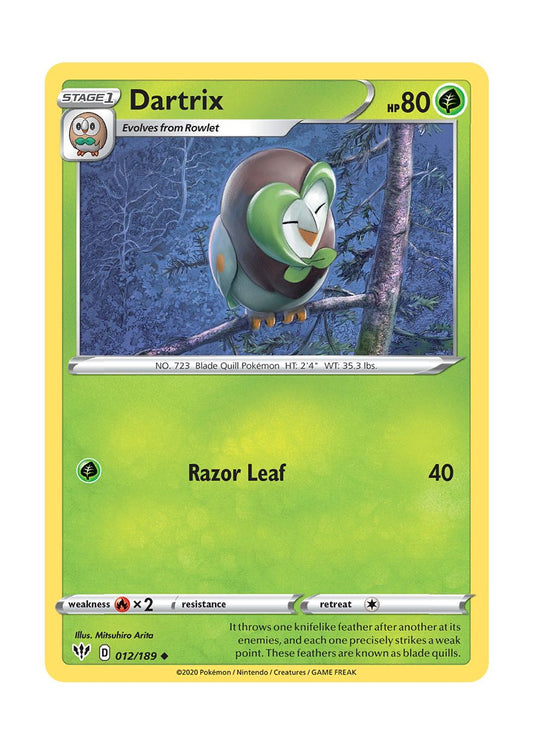 Dartrix (012/189) - Darkness Ablaze