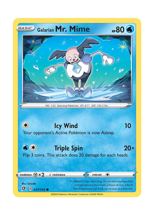 Galarian Mr. Mime (037/192) - Rebel Clash