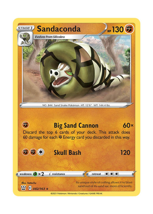 Sandaconda (082/163) - Battle Styles