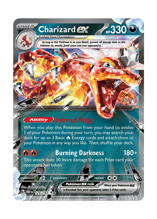 Charizard ex (125/197) - Obsidian Flames