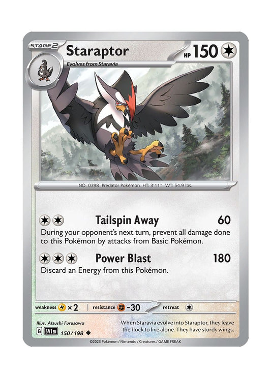 Staraptor (150/198) - Scarlet & Violet
