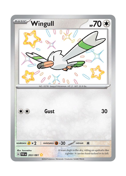 Wingull (203/91) - Paldean Fates