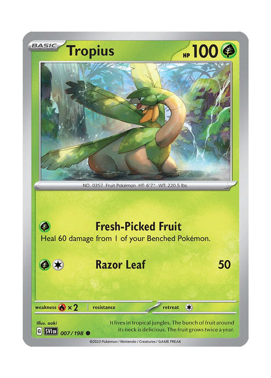 Tropius (7/198) - Scarlet & Violet