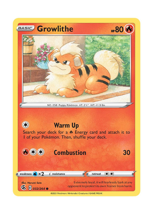 Growlithe (032/264) - Fusion Strike