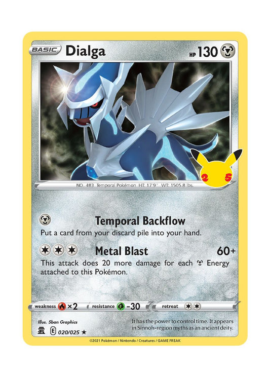 Dialga (020/25) - Celebrations