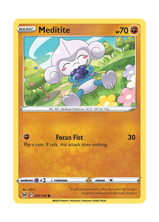 Meditite (099/196) - Lost Origin