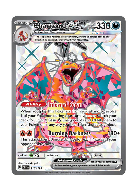 Charizard ex (215/197) - Obsidian Flames