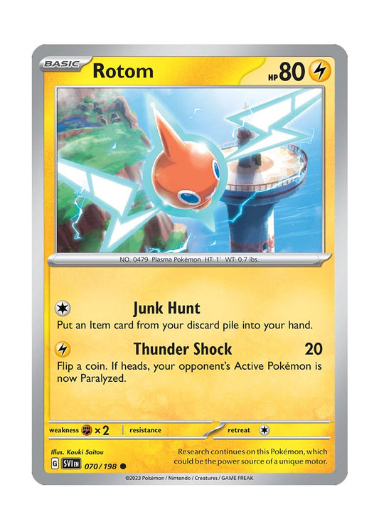 Rotom (70/198) - Scarlet & Violet