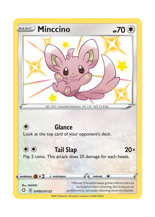 Minccino (SV093/122) - Shiny Vault