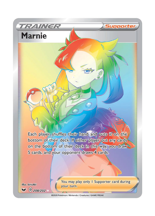 Marnie (208/202) - Sword & Shield