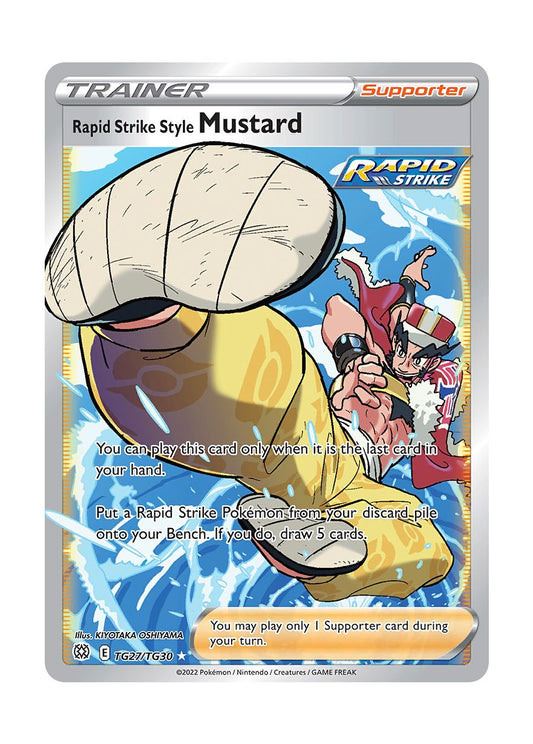 Rapid Strike Style Mustard (TG27/30) - Brilliant Stars Trainer Gallery