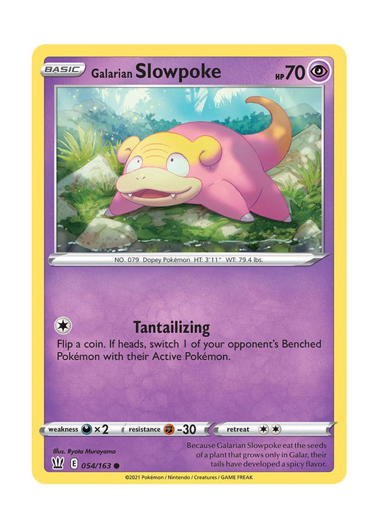 Galarian Slowpoke (054/163) - Battle Styles