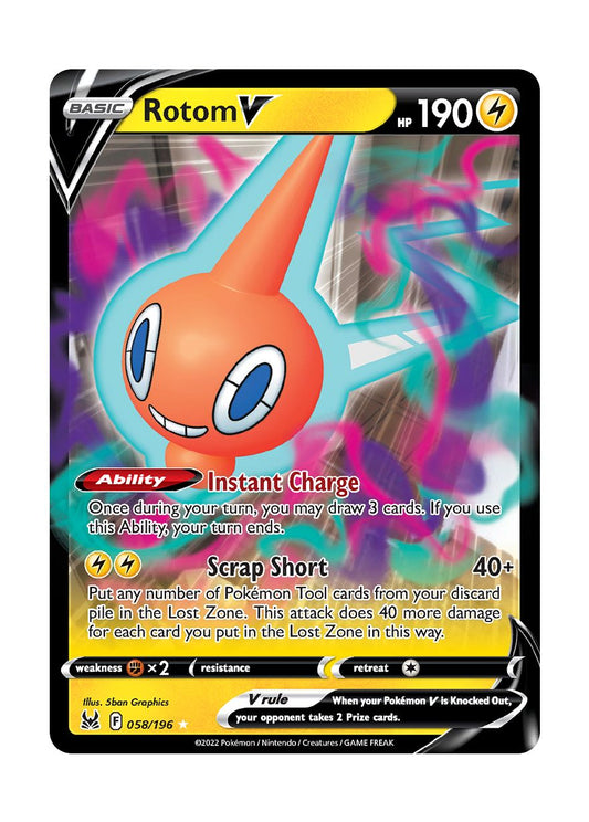 Rotom V (058/196) - Lost Origin
