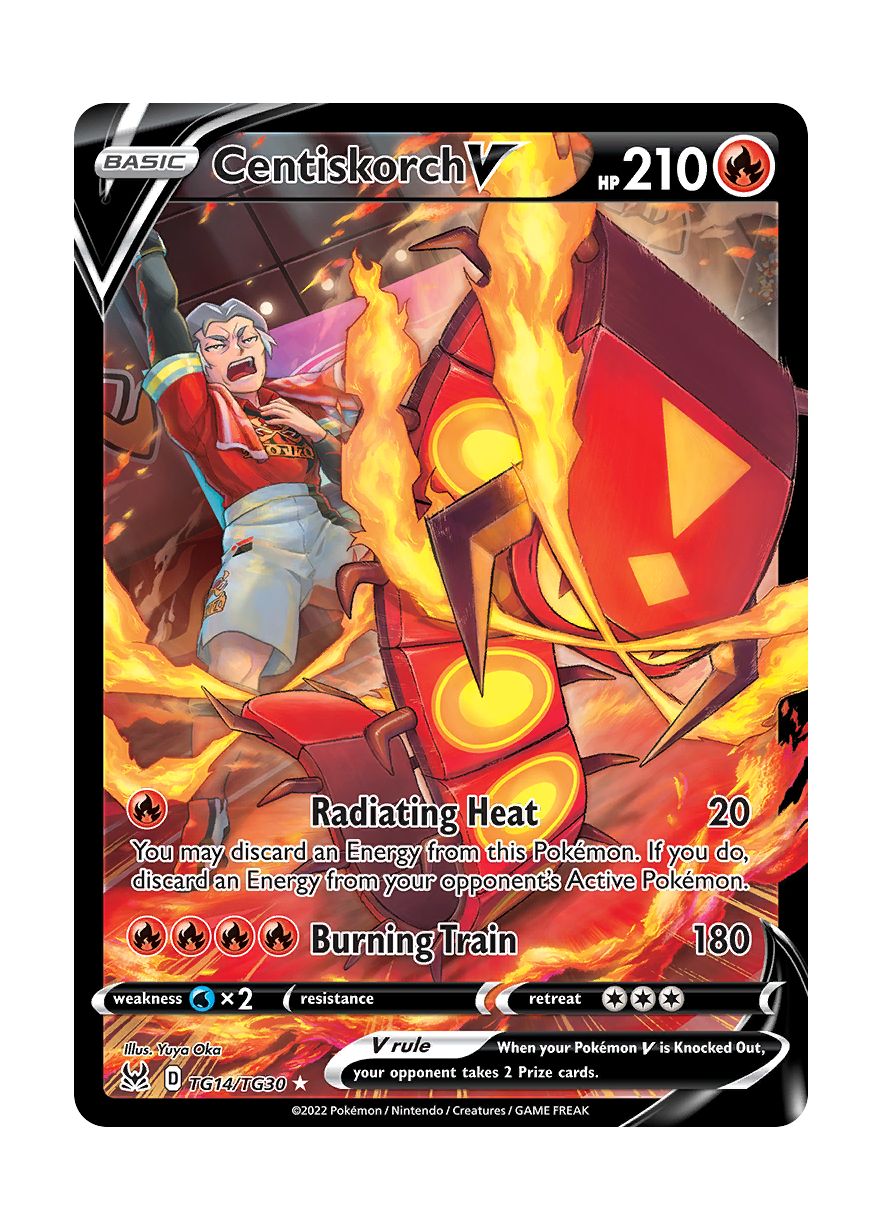 Centiskorch V (TG14/30) - Lost Origin Trainer Gallery