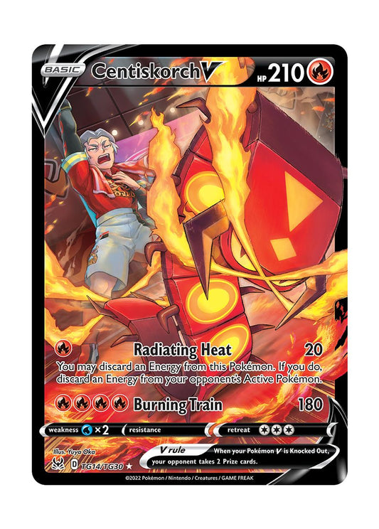 Centiskorch V (TG14/30) - Lost Origin Trainer Gallery