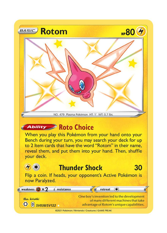 Rotom (SV038/122) - Shiny Vault