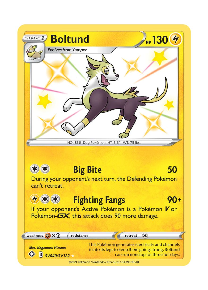 Boltund (SV040/122) - Shiny Vault