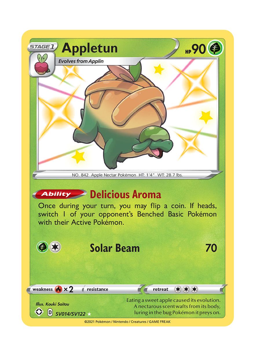 appletun v pokemon card Appletun (SV014/122) – Torena