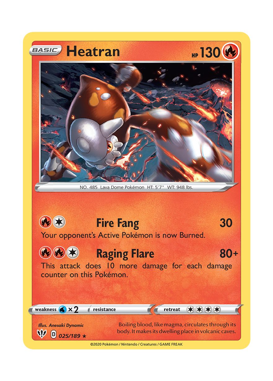 Heatran (025/189) - Darkness Ablaze