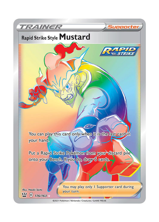 Rapid Strike Style Mustard (176/163) - Battle Styles