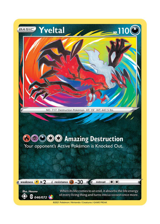 Yveltal (046/72) - Shining Fates