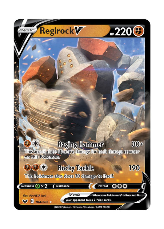 Regirock V (104/202) - Sword & Shield