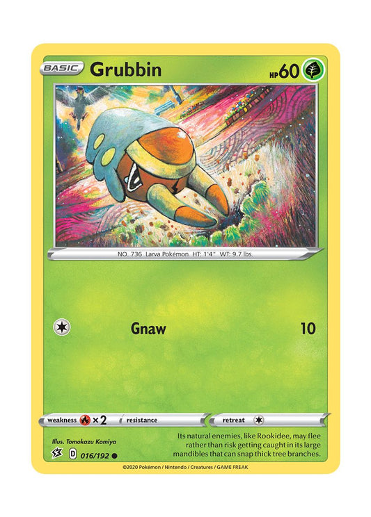Grubbin (016/192) - Rebel Clash